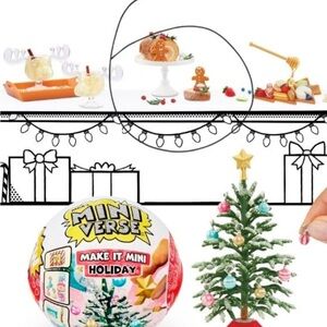 ⚜️New Mini Verse Holiday Series 2 Gingerbread Roll! NWT!